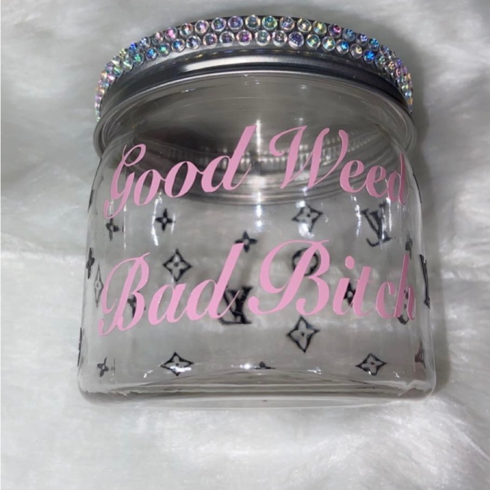 Girly Stash Jar